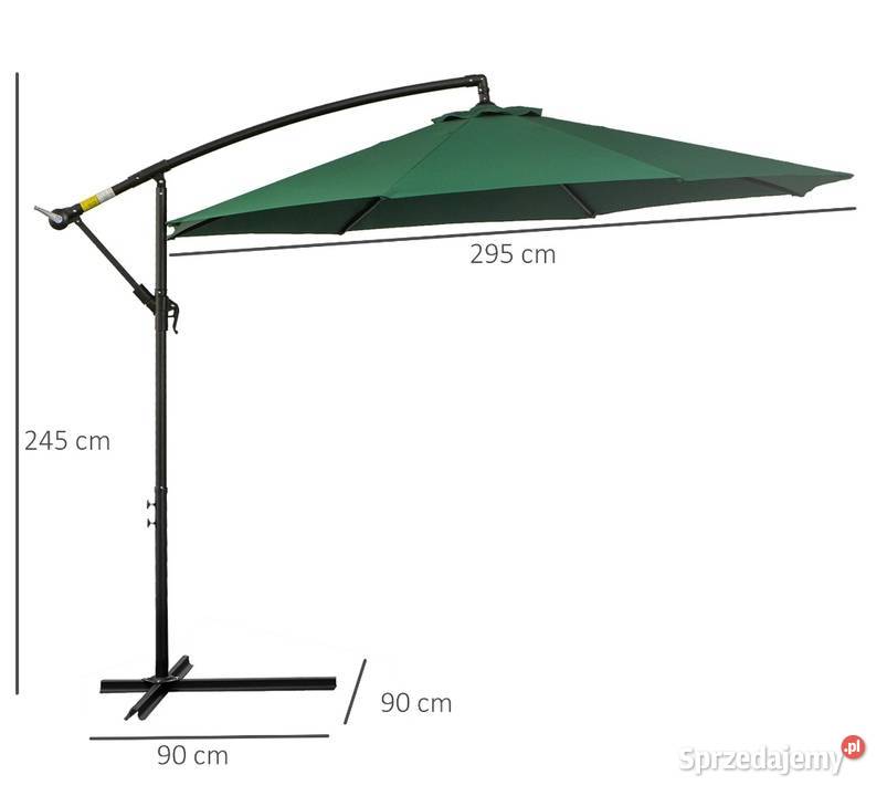 Parasol ogrodowy przeciwsłoneczny odpinany na Brzesko