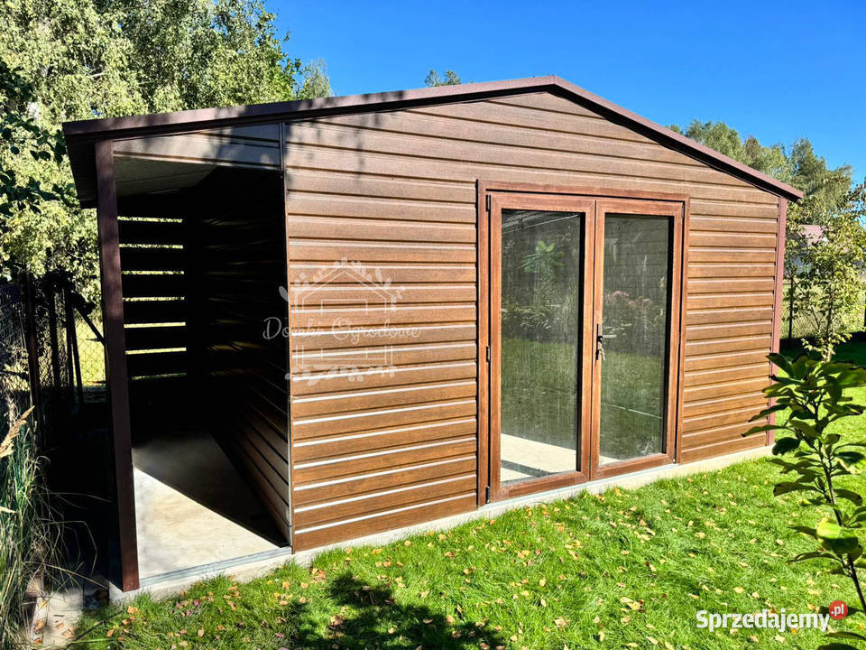 Schowek domek ogrodowy 55x4m wiata 05m drzwi Zgorzelec