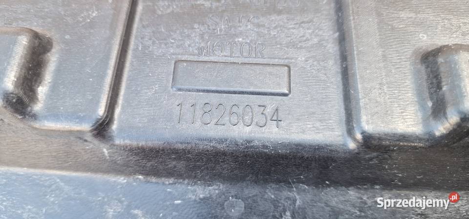 MG MG3 OSŁONA DOLNA ZDERZAKA SILNIKA 11826034 Bieleń