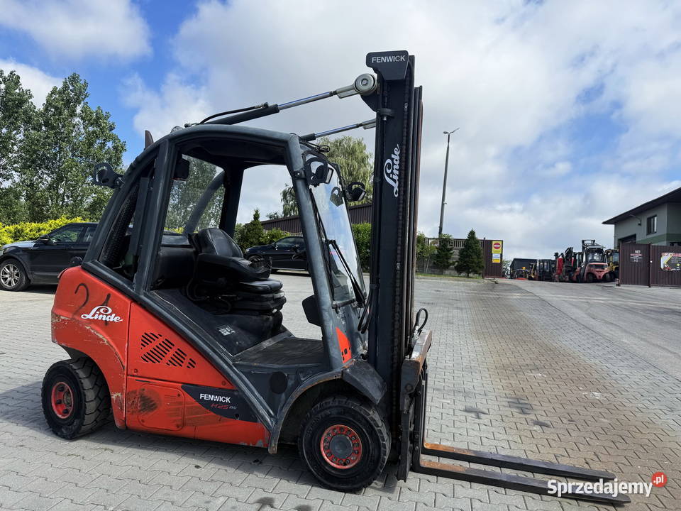 wózek widłowy LINDE H25T02 LPG 2500 400m przesuw Działoszyn