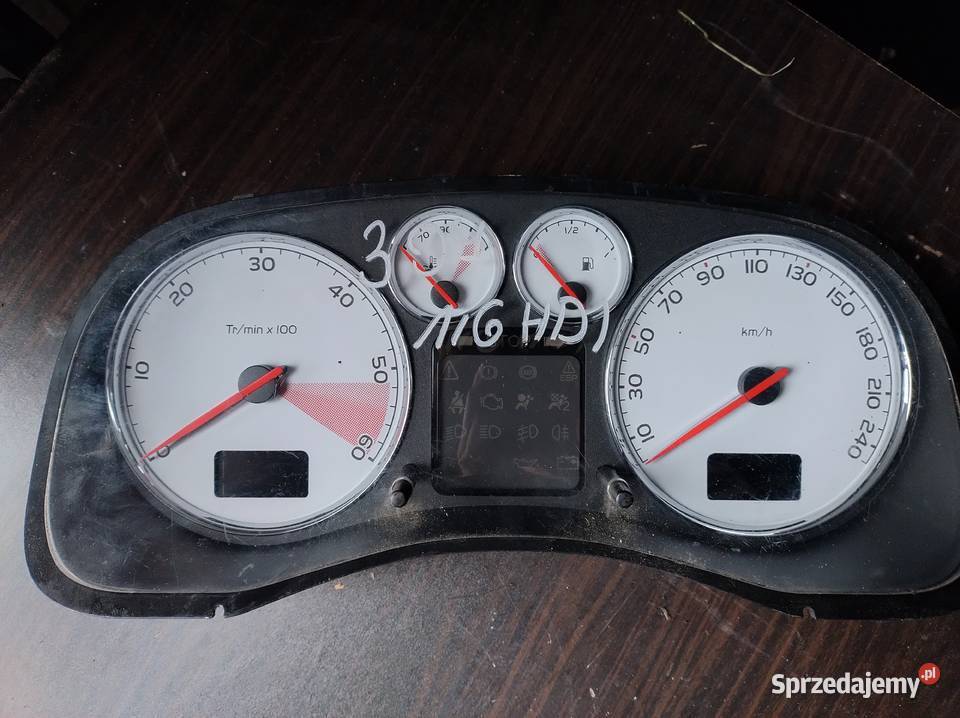 PEUGEOT 307 16HDI licznik zegary osobowe Kielce