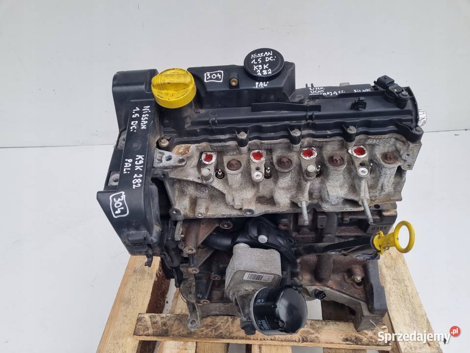 SILNIK Nissan Qashqai 15 DCI KOMPLET ładnie