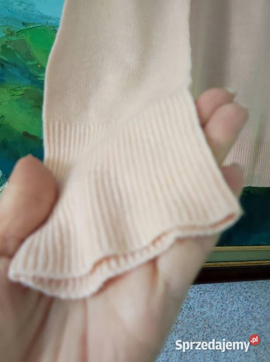 włoski merino wełniany lekki puszysty ciepły Kielce sprzedam