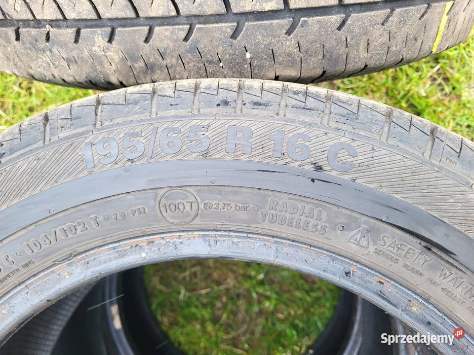 Opony Barum Vanis 2 19565R16 komplet Pruszcz Gdański