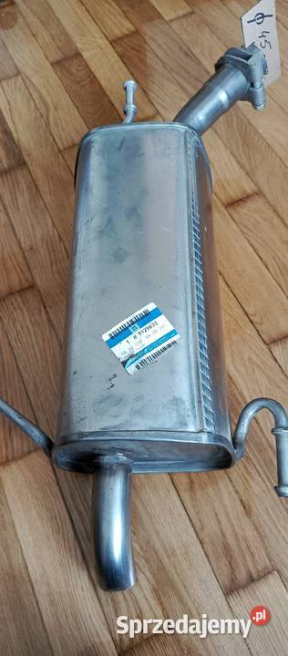 Tłumik tylny Opel Corsa C 12 14 Rok produkcji 2012 Suwałki