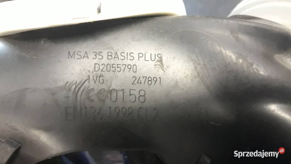 Maska pełnotwarzowa MSA 3S Basic Plus dwie Izabelin B