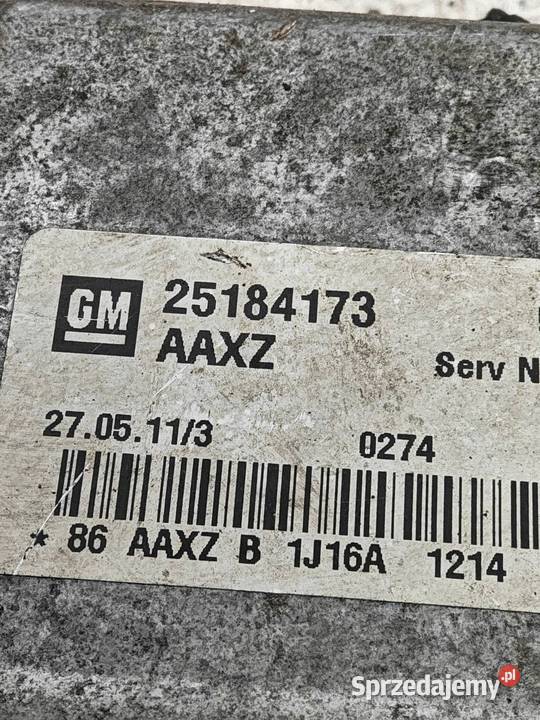 Chevrolet Cruze 16 Komputer Sterownik Silnika