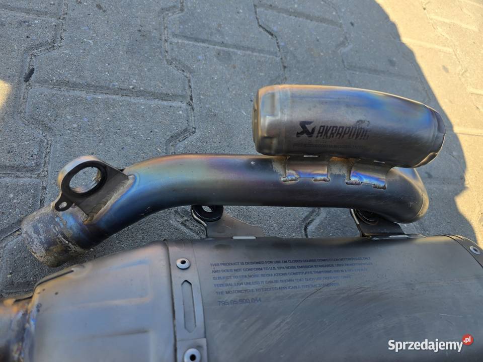 Wydech Akrapovic ktm sxf 250 350 husqvarna Kompletne układy Zamość