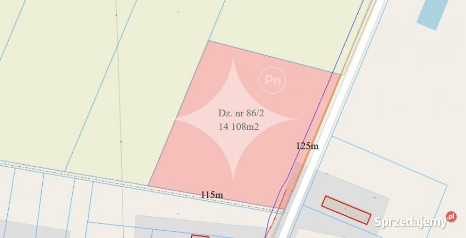 Dwie działki w Żukach rolna i pod zabudowę asfalt Żuki sprzedam