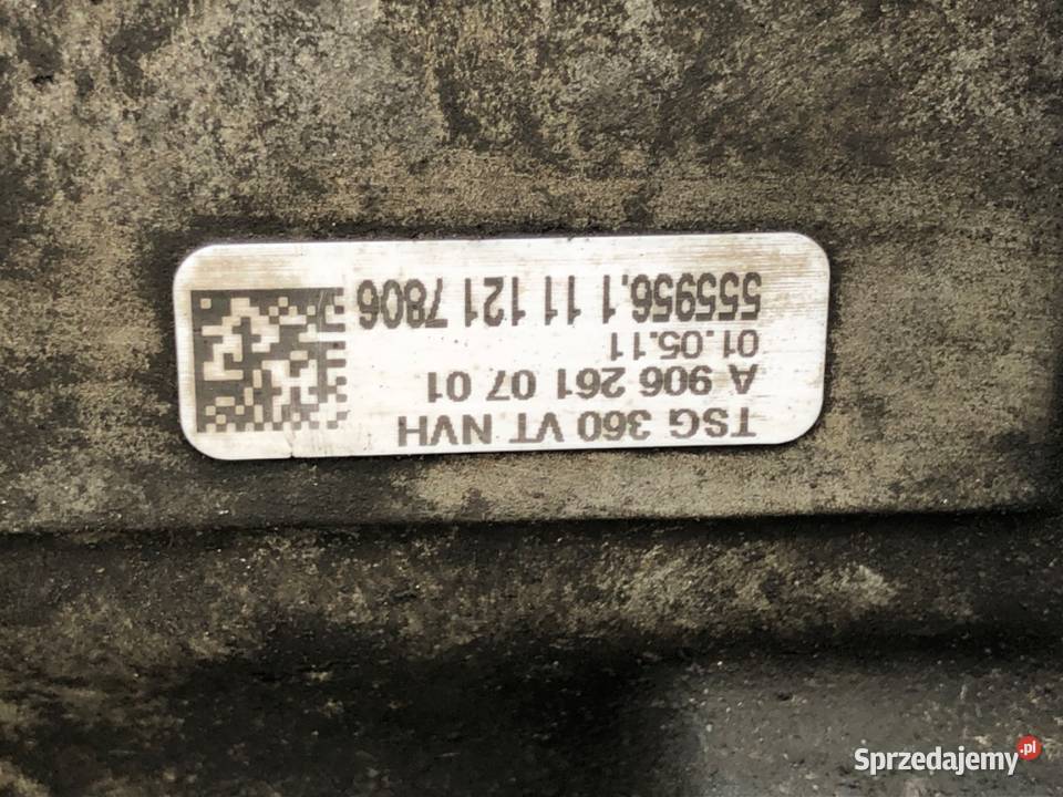 SKRZYNIA BIEGÓW MERCEDES W906 A9062610403 21 163 sprzedam