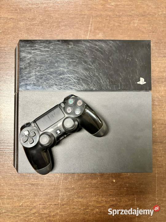 Konsola Sony PlayStation 4 500 GB czarny Pad Konsole i automaty Gry komputerowe i konsolowe warmińsko-mazurskie Elbląg