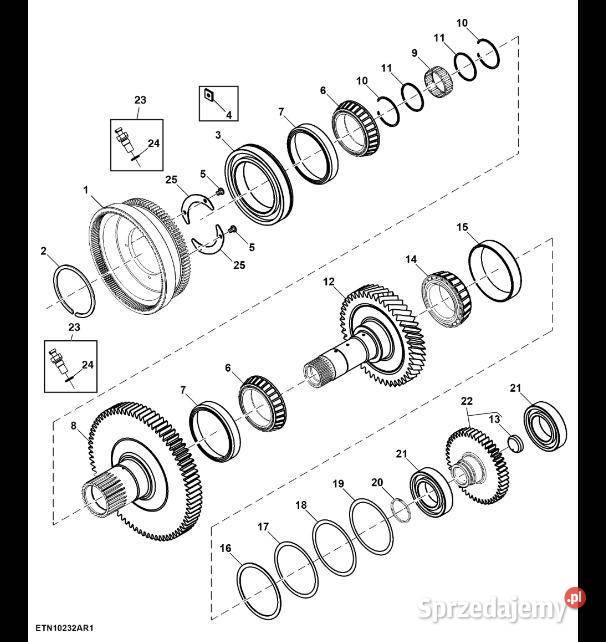 R264882 John Deere 8345R Bieg wielkopolskie Jastrzębniki