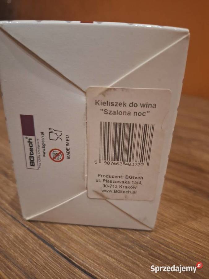 Kieliszek z nadrukiem Szalona noc Kieliszki i pucharki