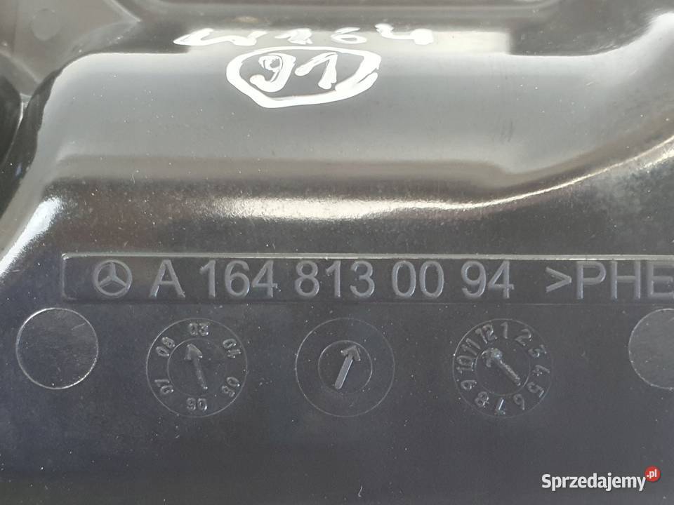 Mercedes ML W164 POPIELNICZKA A1648130094 Rudka