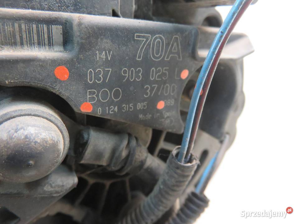 ALTERNATOR VW POLO III LUPO 10 14 038903025L sprzedam