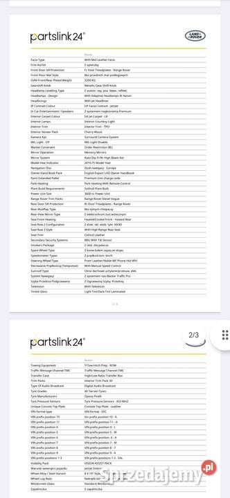 Land Rover Range Rover Vogue 36TD V8 L322 Katowice