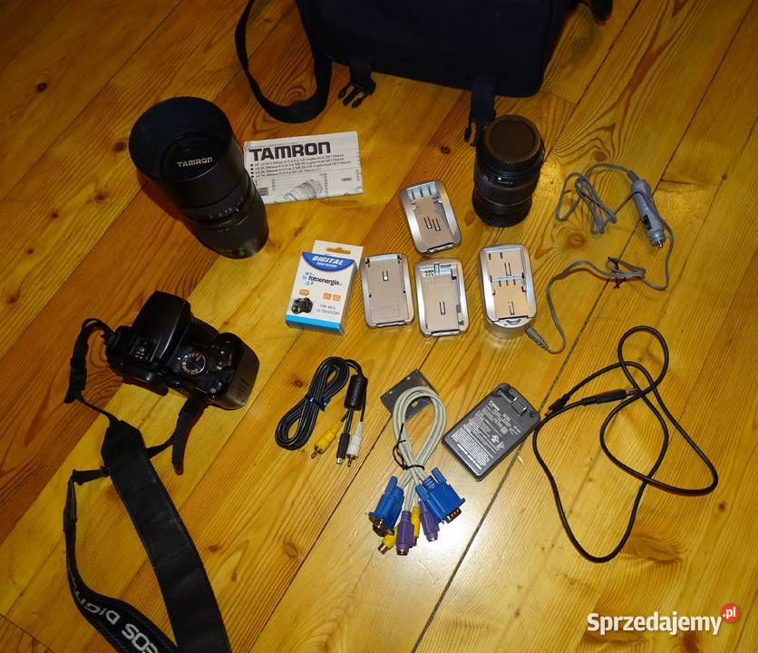 Canon EOS Digital Rebel XTi EOS 400D EFS 1855mm Bieganów sprzedam