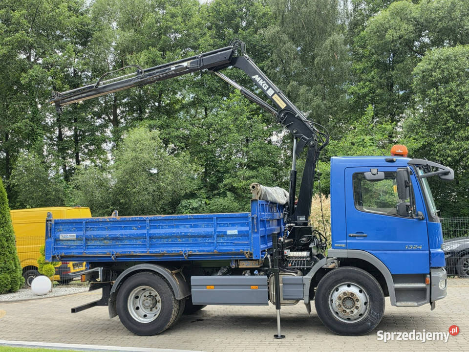 Mercedes Atego 1324 Euro 4 Wywrotka 3stronna HDS blokada mostu Skępe