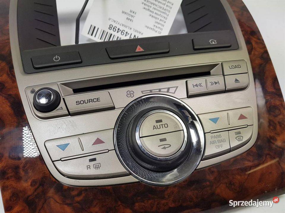 PANEL KLIMATYZACJI JAGUAR XKR 8W8318C858BA Lipno sprzedam