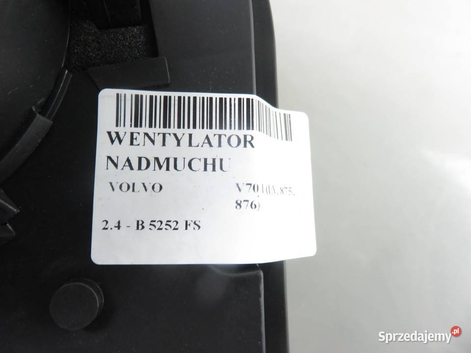 DMUCHAWA VOLVO V70 I 341008E5 Dmuchawy małopolskie