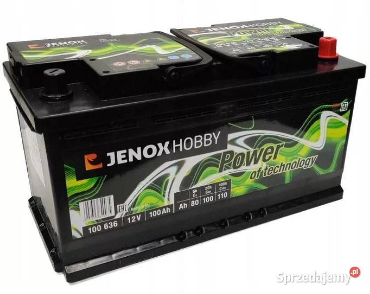 Akumulator Jenox Hobby Power 100Ah Wałbrzych