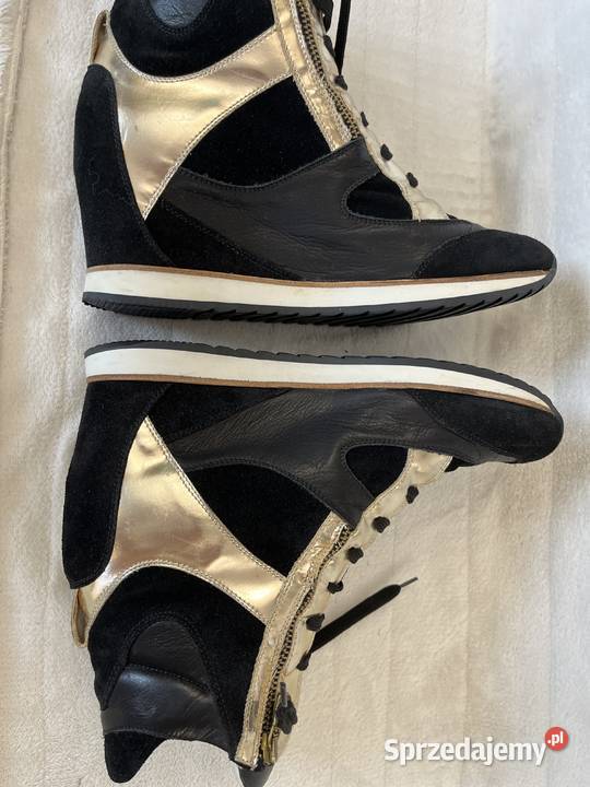 Eleną Lachi skórzane sneakersy damskie ukryty śląskie Jastrzębie-Zdrój
