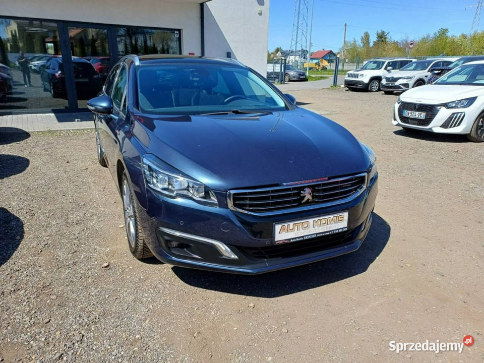 Peugeot 508 GTLineHeadUPAlu17 Skóra Automat Chrzanów