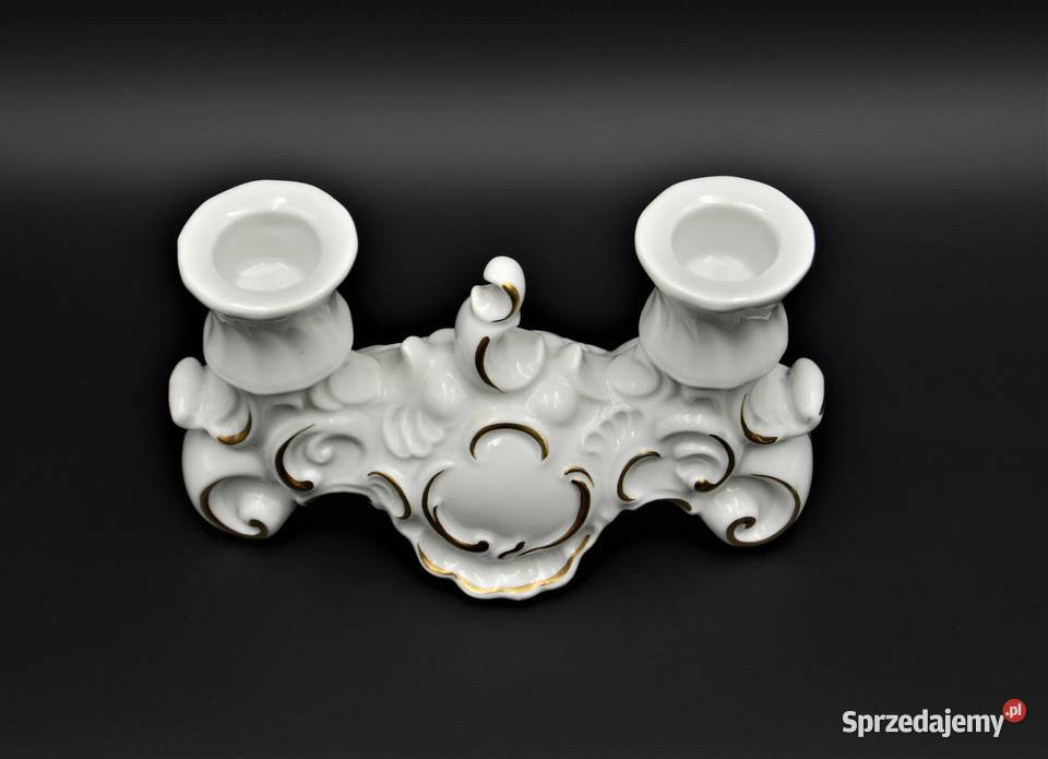 Porcelanowy świecznik Wallendorf Poznań