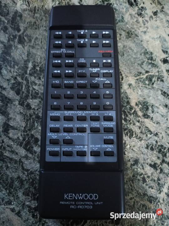 Amplituner KENWOOD KRV6060 z pilotem wielkopolskie Drawski Młyn