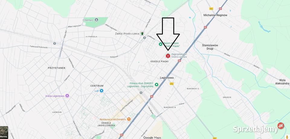 Mieszkanie Legionowo 53m2 z ogródkiem i piwnicą internet mazowieckie sprzedam