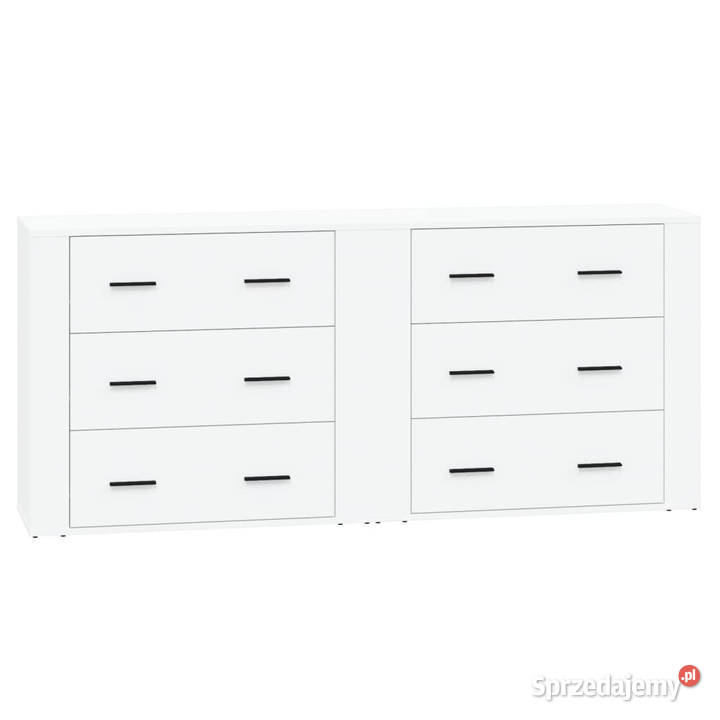 Szafki 2 białe materiał drewnopochodny WM3185407 Meble sprzedam