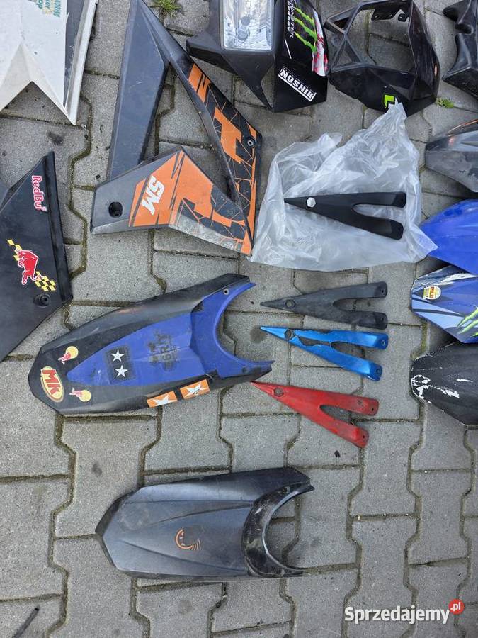 Cpi sm sx smx części owiewki plastiki zacisk Rybarzowice