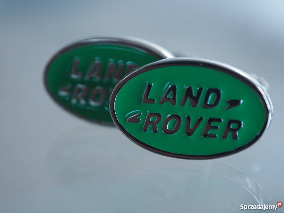 Spinki Mankiet Logo Land Rover Auto Teren Samochód