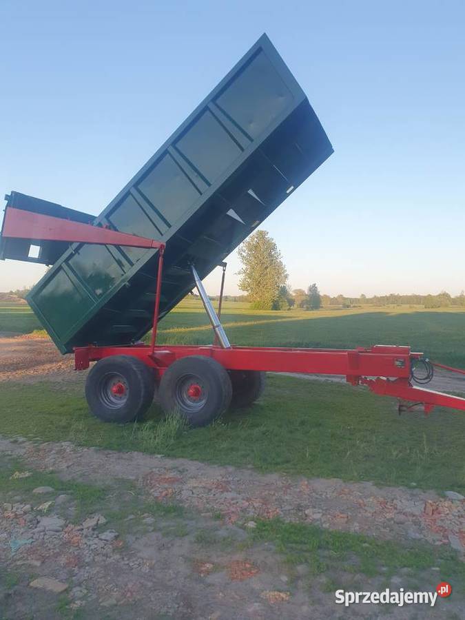 Przyczepa skorupa tandem skorupowa 14