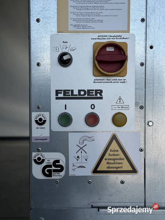 Odciąg trocin FELDER RL300 2016 1548 Łabuńki Pierwsze