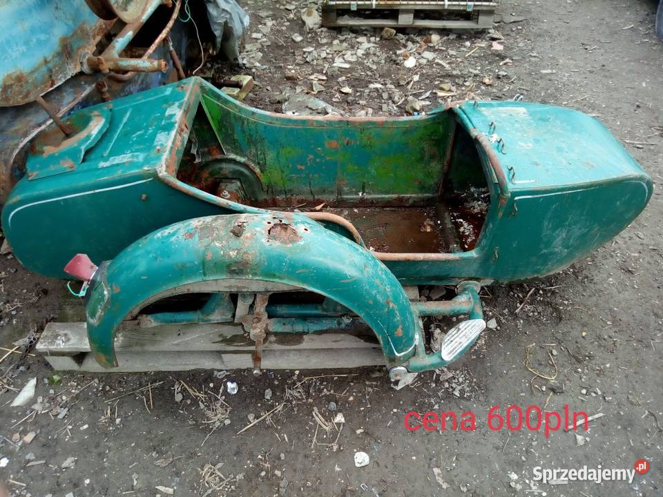 Sprzedam wozki boczne kosze na moto Dniepr K750 podkarpackie Korczowa