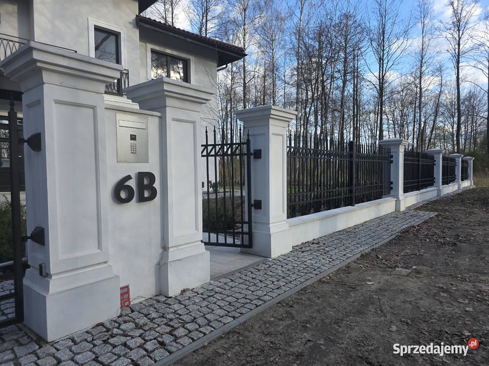 Słupy Dworkowe Ogrodzenia Betonowe Mury Pałacowe Kraków sprzedam