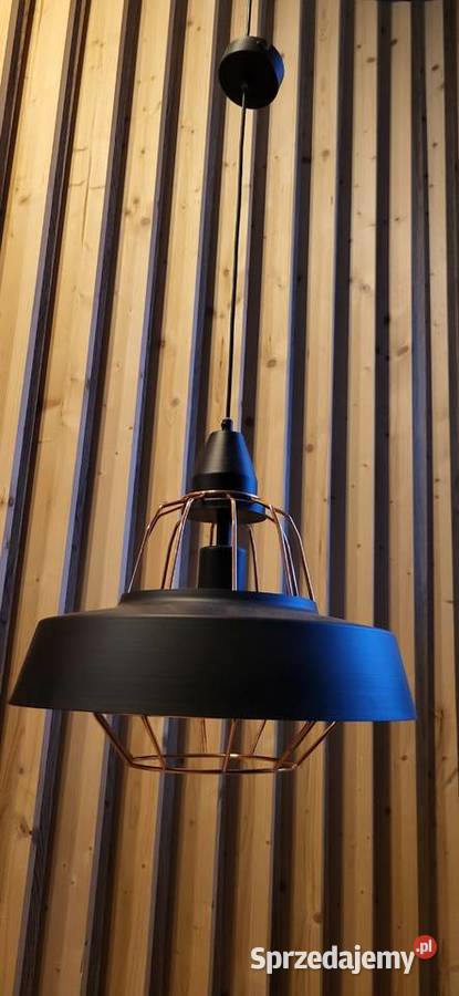 Lampa wisząca czarno złota Tamaris Lampy wiszące Łódź