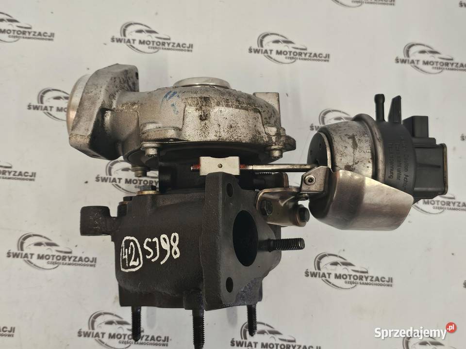 AUDI A4 20 TDI CJCB CJC 136 12r turbosprężarka Części samochodowe
