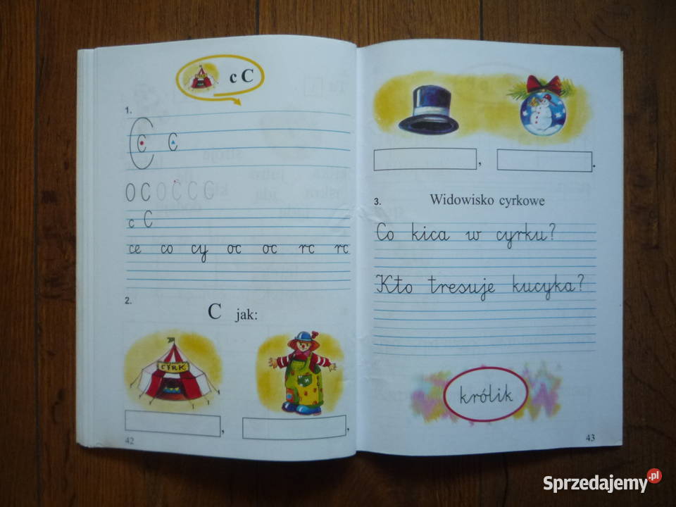 Świat liter Ćwiczenia Elementarz MAC