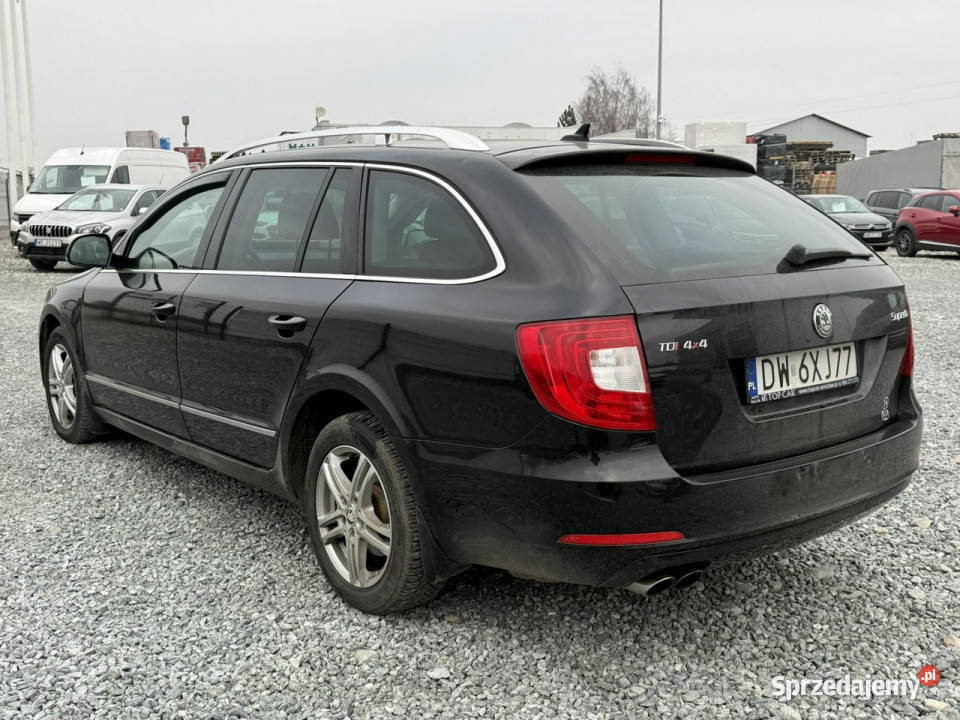 koda Superb 20 TDi 140 DSG 4x4 2013 Exclusive dolnośląskie Wojkowice