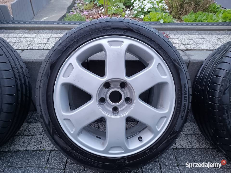 Audi S4 Srebrny Avus Nokian Powerproof 22545R17 małopolskie Bukowno