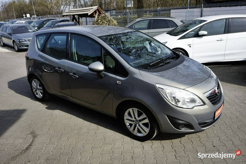 Opel Meriva 13CDTI Klima 95 2011r II 2010 światła przeciwmgielne Płock