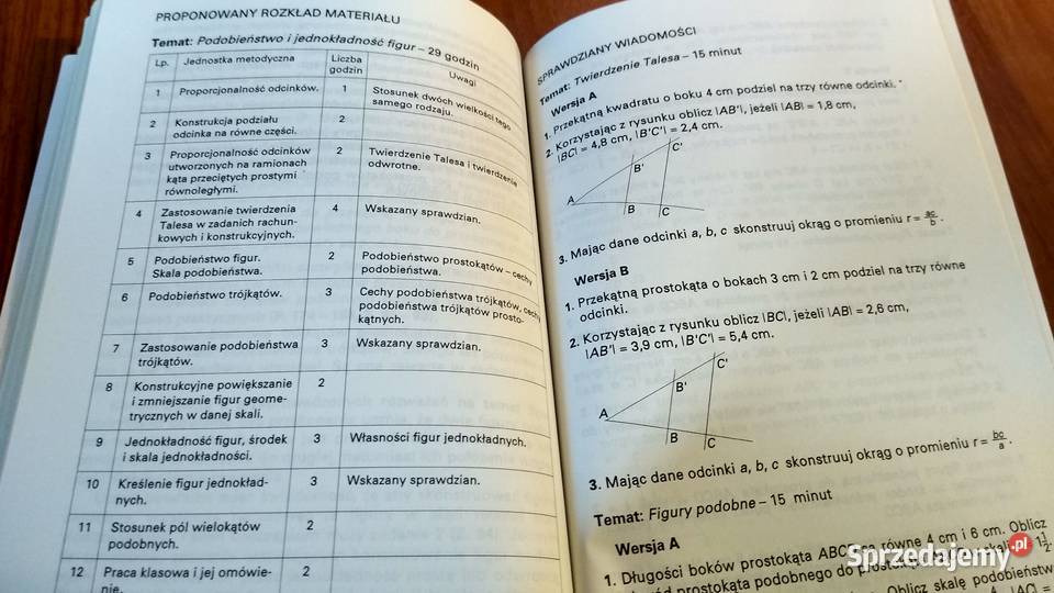 Matematyka 7 książka nauczyciela Anna Drążek Podręczniki pomorskie Gdańsk sprzedam