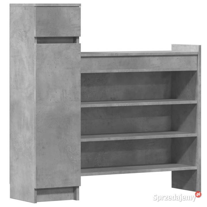 Szafka na buty szarość betonu 1005x28x100 Warszawa