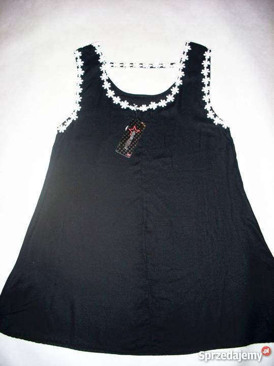 FB SISTER Sukienka LUŹNA Haft NOWA 40 L 42 XL Spódnice i sukienki Nowy Sącz