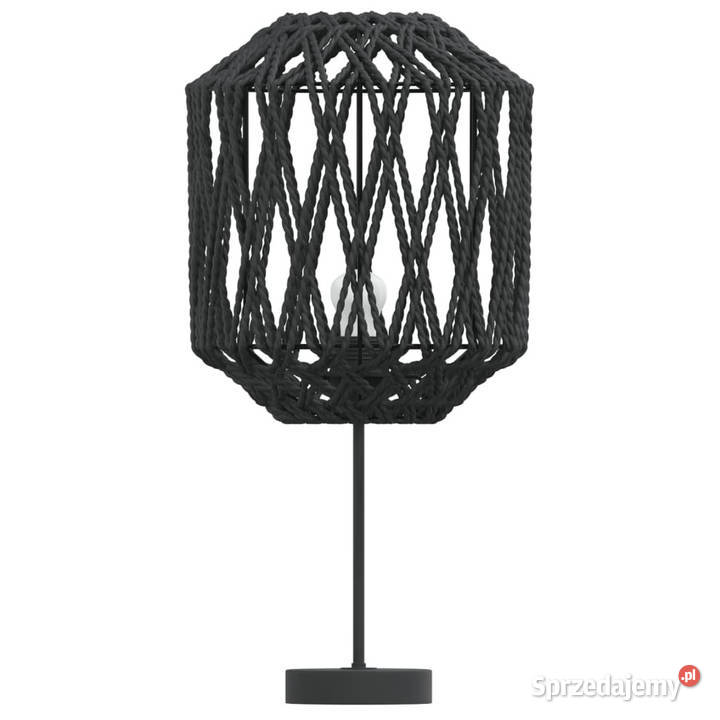 Klosz do lampy czarny 23x28 żelazo i papier mazowieckie sprzedam