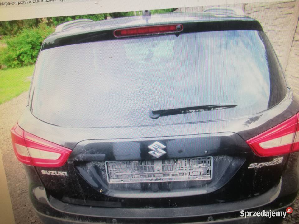 SUZUKI SX4 SCROSS LIFT KLAPA BAGAZNIKA ZCE Rok produkcji 2017 Bielsko-Biała