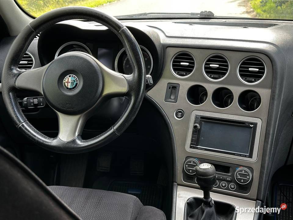 Alfa Romeo 159 19JTD 150 Czarna Zadbana Ekran Wieluń