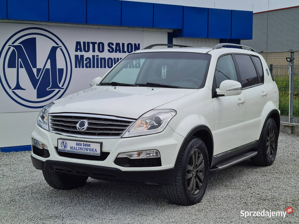 SsangYong Rexton 4x4 7Osób Navi PDC Kamera Skóra Wągrowiec sprzedam